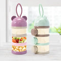 3 Layer 4 Layer Baby Formula Dispenser Twist Lock Stackable Leak Proof Milk Powder Storage Container BPA Free Pakistan