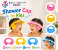 Adjustable Baby Shower Cap for Kids Hair Wash Shampoo Bath Hat with Eye and Ear Protection Multicolour Pakistan