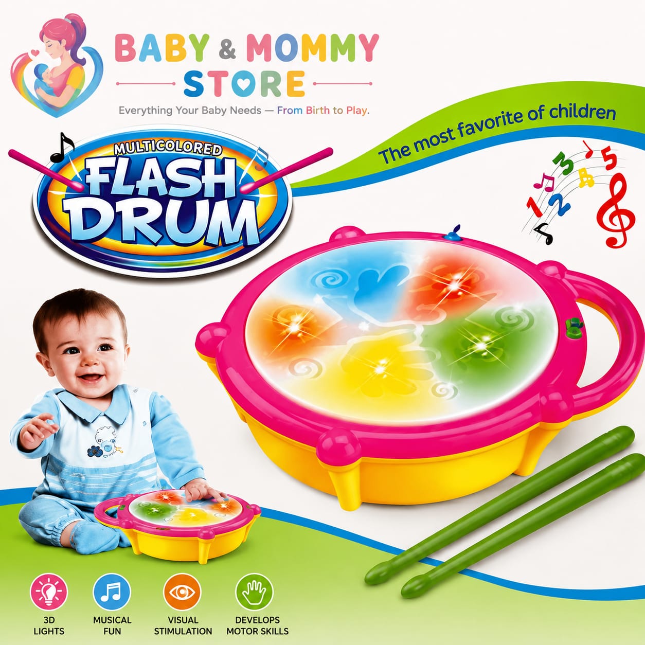 FLASH BABY DRUM