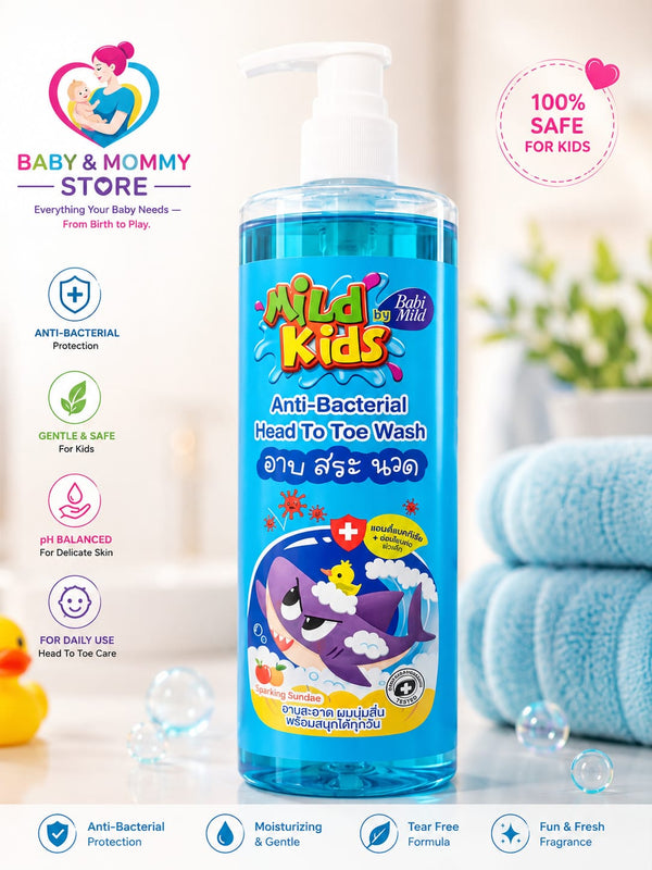 BABY MILD BATH TOPY TO TOE