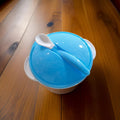 BPA Free Silicone Suction Baby Bowl with Soft Silicone Spoon Food Grade Baby Feeding Bowl Pakistan