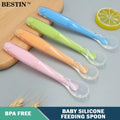 Baby Silicone Feeding Spoon BPA Free Soft Infant Spoon for Newborn and Baby Feeding Pakistan