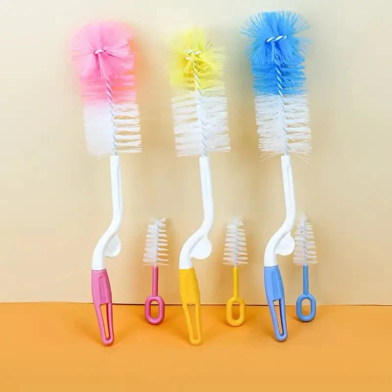 Baby Bottle Cleaning Brush BPA Free Feeder Cleaner with Soft Bristles for Feeding Bottles and Nipples Pakistan