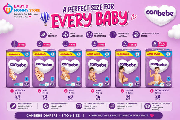 CANBABY JAMBO SIZE  1 TO 6