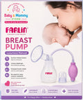Farlin Luxurious Manual Breast Pump BF640 BPA Free Manual Breast Milk Pump with Soft Silicone Cushion Pakistan