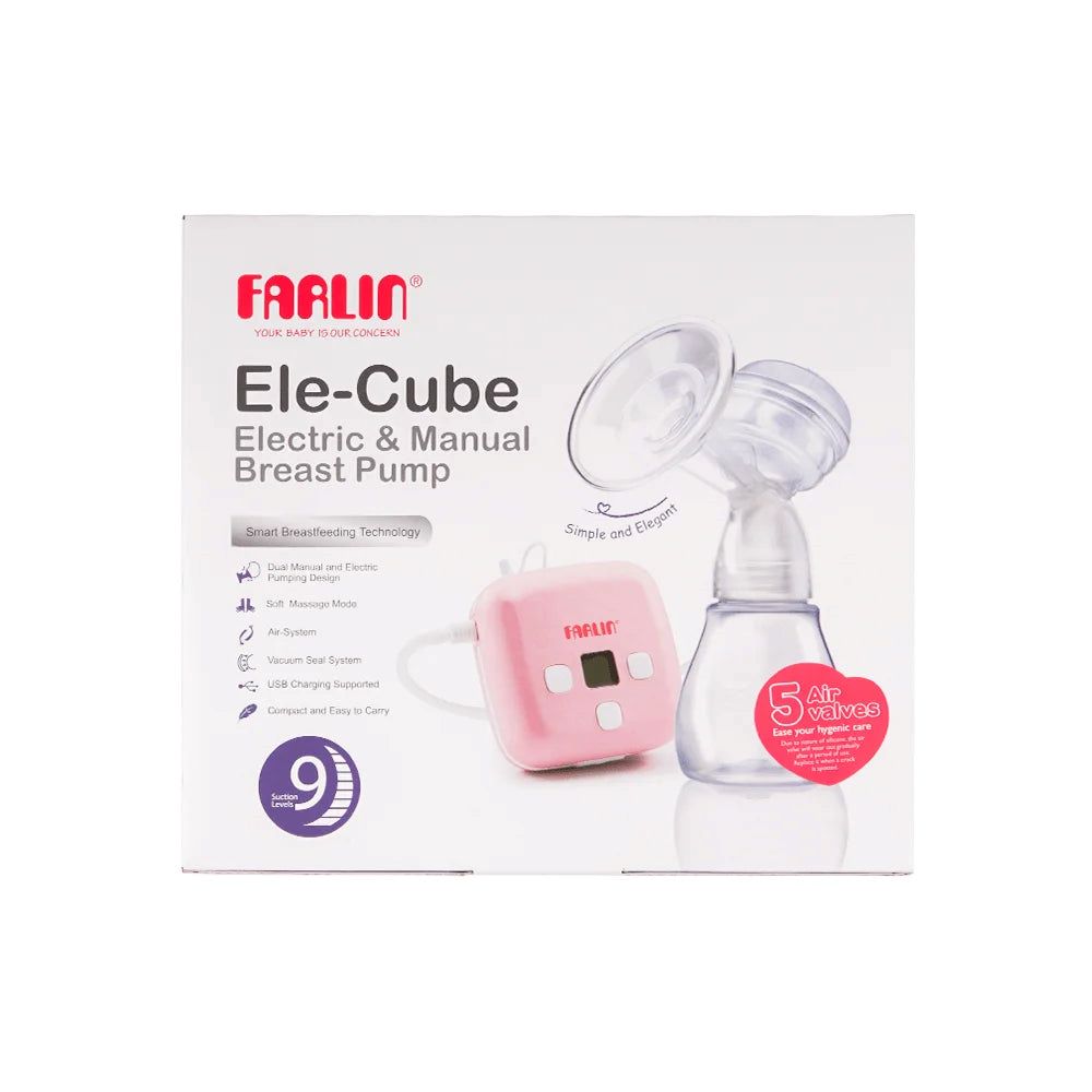 Farlin electrical breast pump 2 in 1