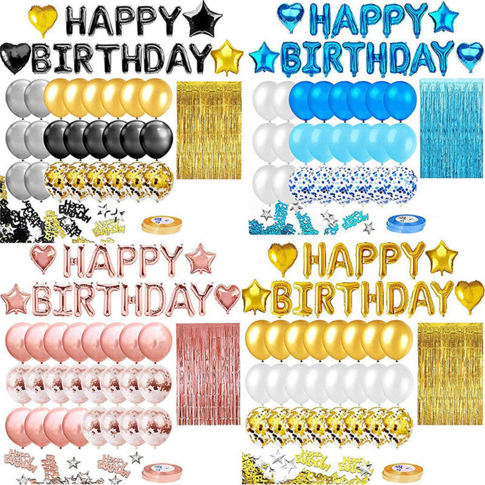 HAPPY BIRTHDAY FOIL SET