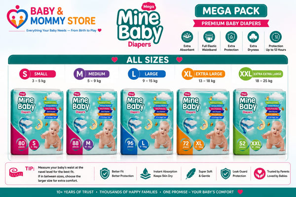 MINE BABY DAIPER MEGA PACK