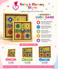 Wooden Ludo Game