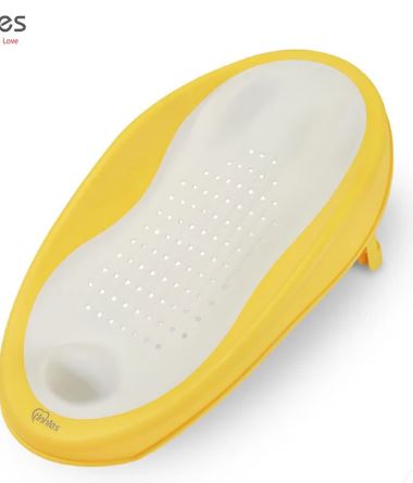 BABY BATHERTinnies Baby Bath Seat Multi Colour | Safe Baby Bathing Support