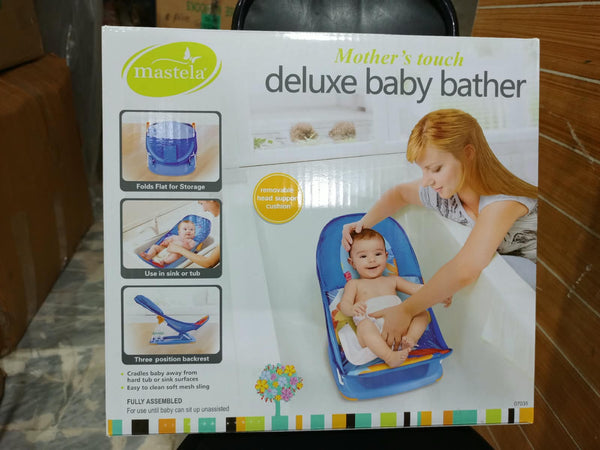 Baby Bather Bath Seat for Newborn & Infant | Soft Anti-Slip Baby Bath Support | Pakistan