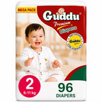 Guddu Baby Diaper Mega Pack – Soft & Leak Protection | All Sizes