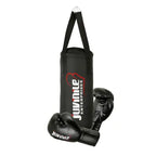 Boxing Bag Set with Gloves & Hand Wraps – 3ft & 4ft Punching Bag Kit for Men, Women & Kids